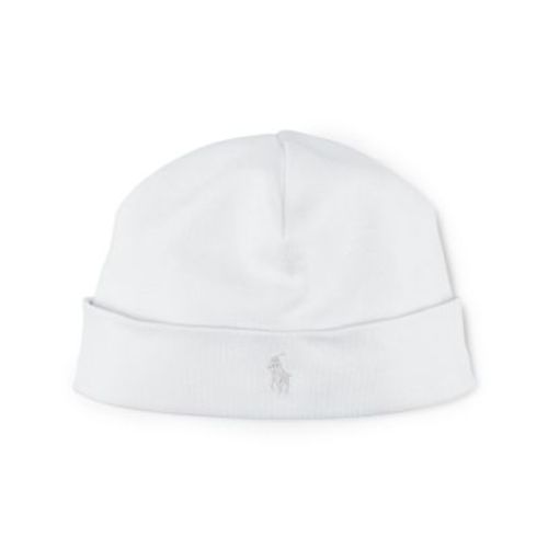 Ralph Lauren Unisex Layette Reversible Beanie - Baby