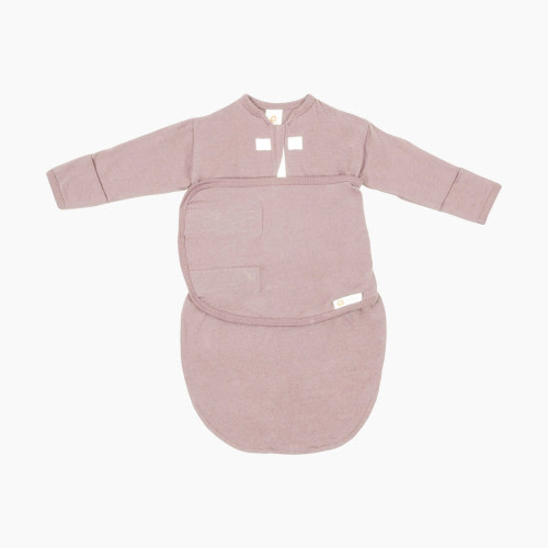 Embe Babies Long Sleeve Swaddle Sack - Guava, Newborn 6-14lbs