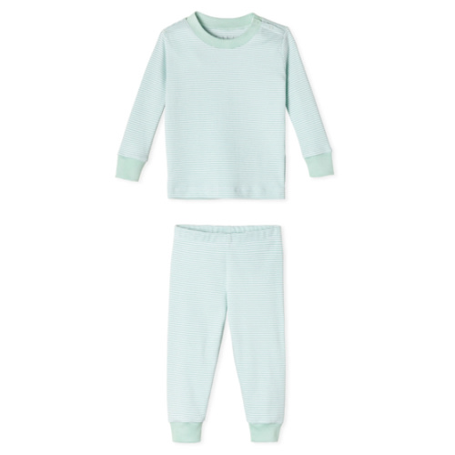 LAKE | Baby | Pima Cotton Pajamas | Parisian Green Baby Long-Long Set