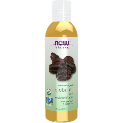 NOW Solutions Organic Jojoba Essential Oil, 4-Ounce