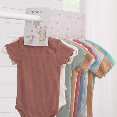 Disney Classic Winnie the Pooh Ivory, Tan, and Sage Nursery Baby Close – NoJo Baby