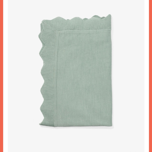Graham Newborn Knit Blanket – Soft Merino Wool Baby Blanket | Oso & Me