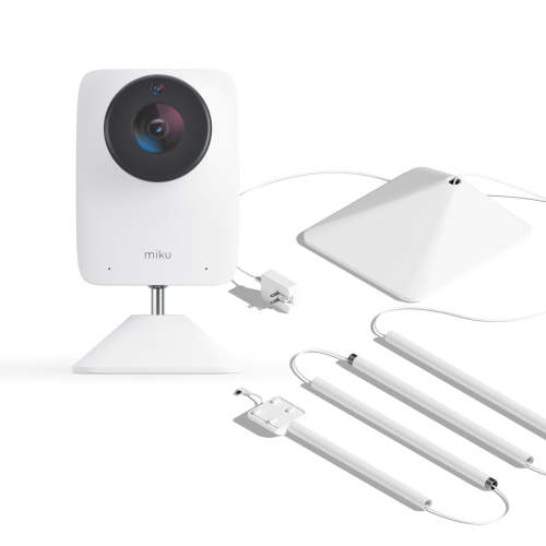 Miku Pro Smart Baby Monitor | No Contact Breathing and Sleep Tracking – Mikucare