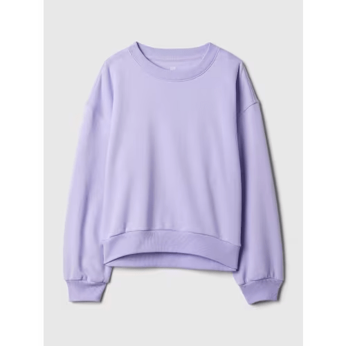 Kids Vintage Soft Sweatshirt in fresh lavender, size: XS (4/5)