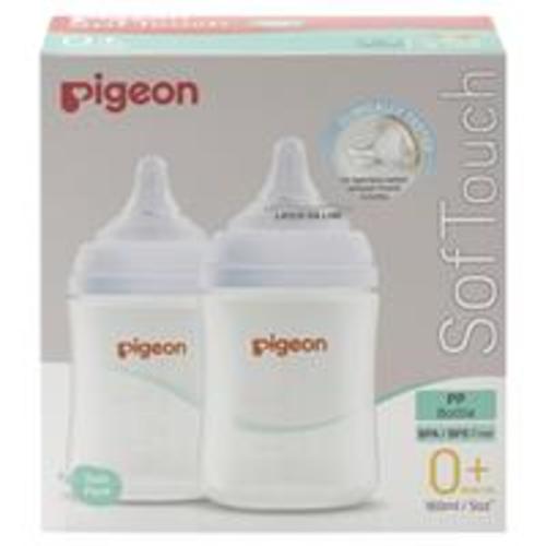 Buy Pigeon SofTouch Bottle PP 160ml Twin Pack Online at Chemist Warehouse®