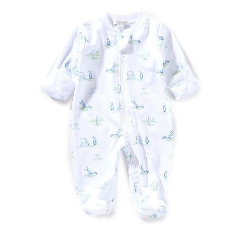 Kissy Kissy Baby Boy Fairway Foursome Footie