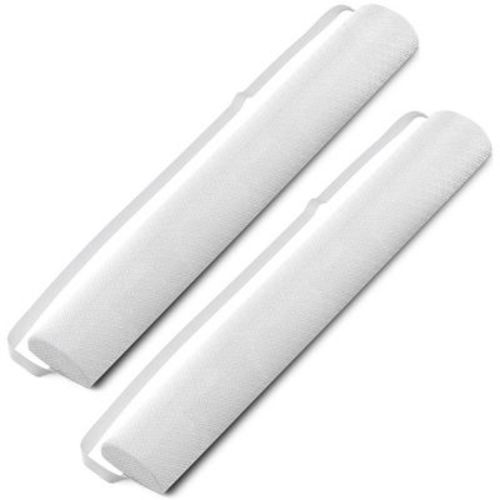 Bed Bumper for Toddlers, Guard Bed Rail Memory Foam Long Pillow with Removable Cotton Cover - Set of 2