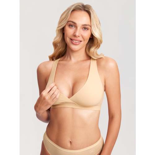 Inbarely® Crossover Racerback Nursing Bra