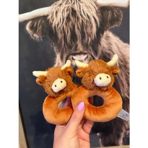 Highlander baby rattle
