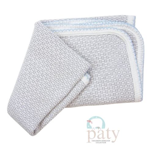 Paty Knit Receiving/Swaddle Blanket #207