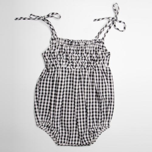 Raphael Hand Smocked Romper, 6 Months