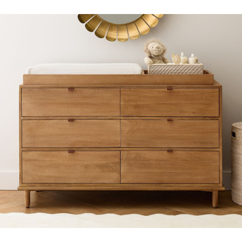 Nash 6-Drawer Dresser & Topper Set (56w x 20d") | Pottery Barn Kids