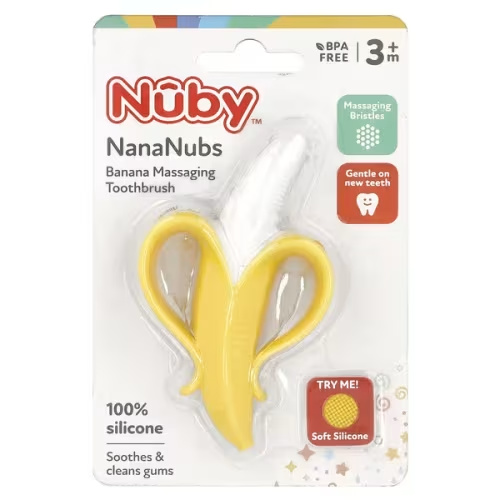 NanaNubs Banana Massaging Toothbrush