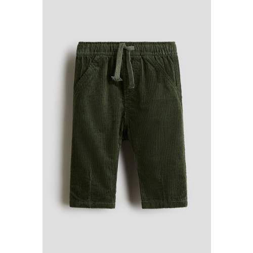 COTTON CORDUROY TROUSERS