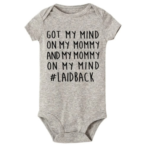 MIND ON MY MOMMY Onesie - Hazel & Bo
