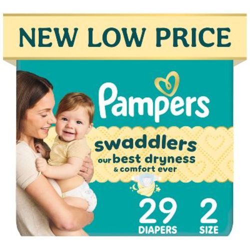 Pampers Swaddlers Sensitive Disposable Diapers - Size 2 - 29ct