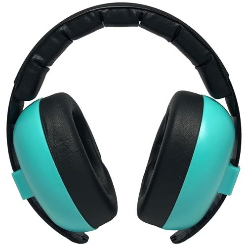 Banz Bubzee Baby Ear Defenders 0-2 Years - Loud Noise Canceling Baby Headphones & Toddler Ear Muffs, Size Adjustable