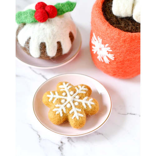 Felt Snowflake Cookie