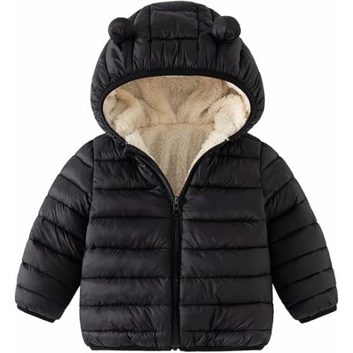 CECORC Toddler Winter Coats Lightweight Puffer Jacket for Baby Infant kids, 6-12 Month,12-18 Month, 2t,3t,4t