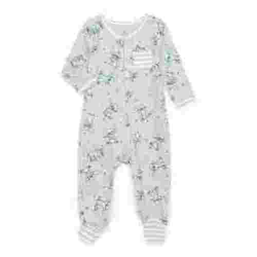 Stitch Baby Sleep and Play Soft Fabric Footed Pajamas, Preemie-9 Months