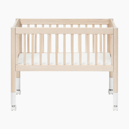 babyletto Gelato Portable Bassinet - Washed Natural/White