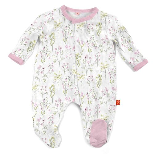Magnetic Me Footie Pajamas Soft Modal Baby Sleepwear with Quick Magnetic Fastener | Boys and Girls Sleeper Preemie-24 Months
