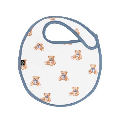 Cushy Bib in Teddy Bear