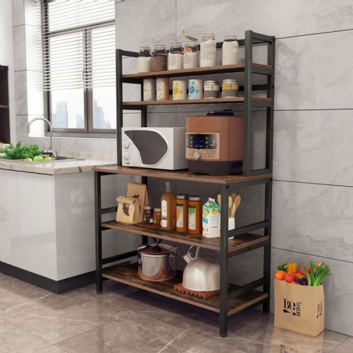 17 Stories Ozturk Industrial Storage Shelves, Kitchen Shelves & Reviews | Wayfair