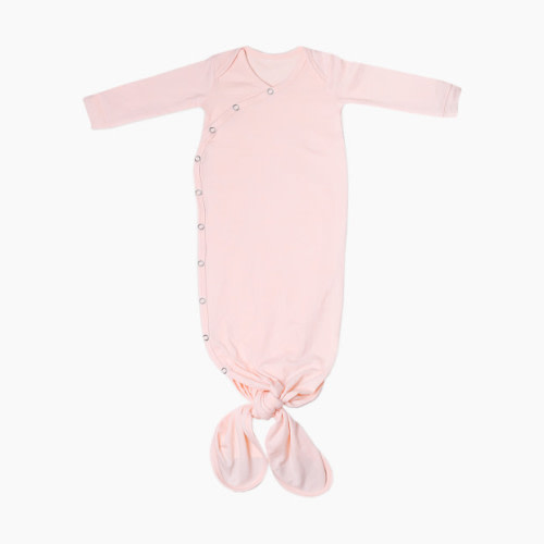 Copper Pearl Knotted Gown - Blush, 0-4 M