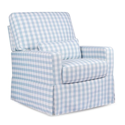 Crawford Pillowback Comfort Swivel Glider | Caitlin Wilson