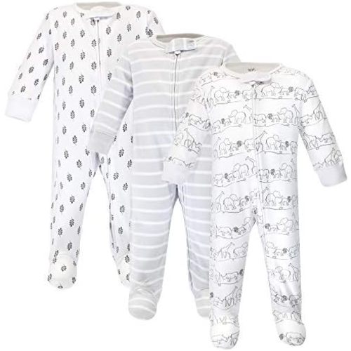 Touched by Nature Baby Girls' Organic Cotton Sleep and Play