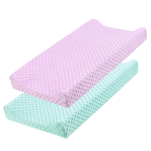 2PC Baby Nursery Diaper Changing Pad Changing Mat Cover Changing Table Cover Baby Travel Wipes