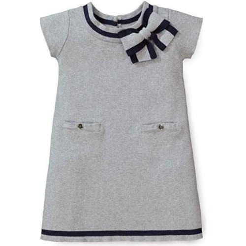 Baby Girls' Organic Milano Tipped Sweater Dress, Infant, 6-12M