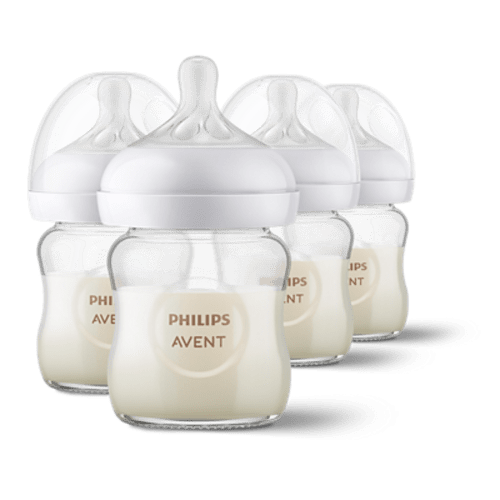 Glass Natural Response Baby Bottle