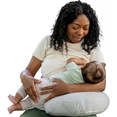 Boppy Anywhere Travel Nursing Pillow, Compact Breastfeeding Support Pillow