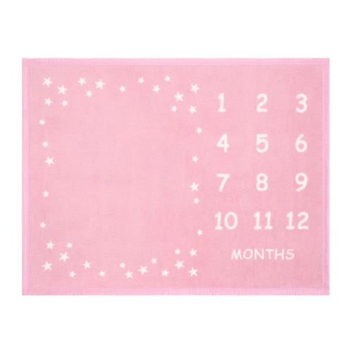 Milestone Mini Blush Blanket