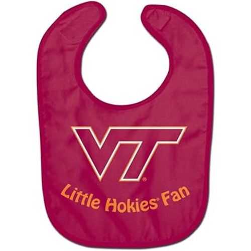 WinCraft NCAA Virginia Tech WCRA2017414 All Pro Baby Bib Red