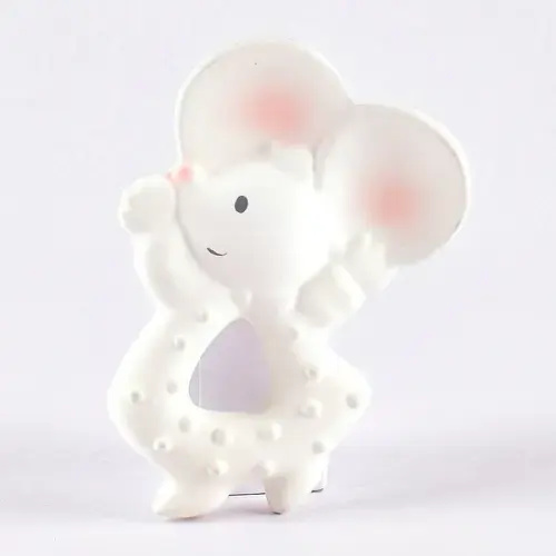 Meiya the Mouse Organic Natural Rubber Teether
