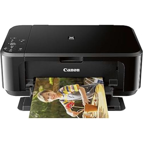 Canon Pixma MG3620 Wireless All-In-One Color Inkjet Printer with Mobile and Tablet Printing, Black