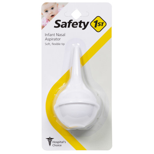 Safety 1ˢᵗ Improved Nasal Aspirator, White