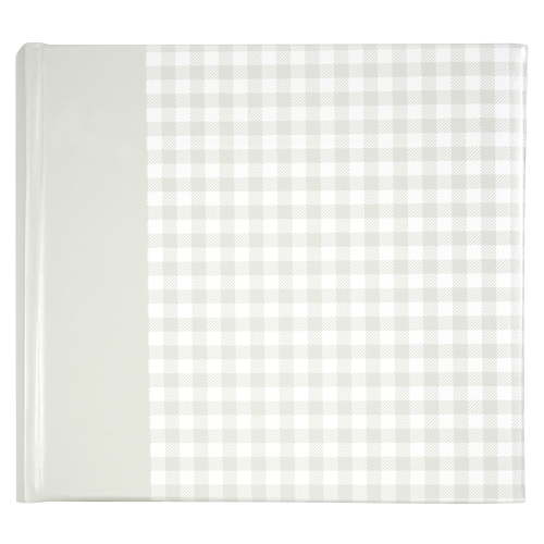 Gray Gingham 2-Up Photo Album by Recollections™