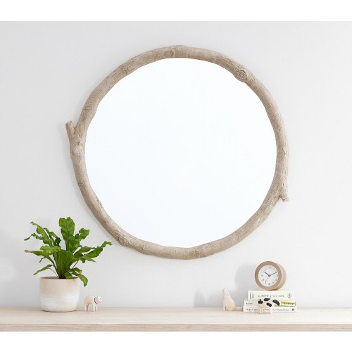 Birch Round Mirror | Pottery Barn Kids
