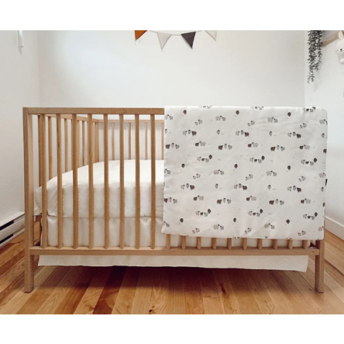 Origami Maison 3-Piece Crib Bedding Set - Lambs (Laura Lémerveil Exclusive) - Clement