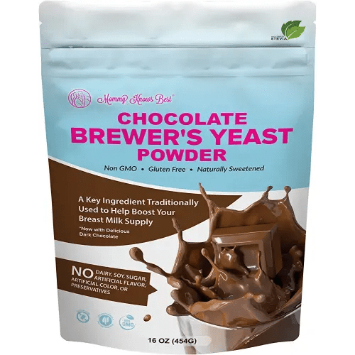 Brewers Yeast Powder for Lactation Cookies for Breastfeeding - Lactation Supplement for Increased Breast Milk - Nutritional Yeast for Lactation Support - Breastmilk Supplement for Women - Easy to Bake