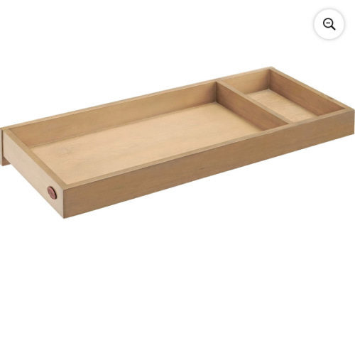 Soho Baby Everlee Changing Topper | Honey Wood