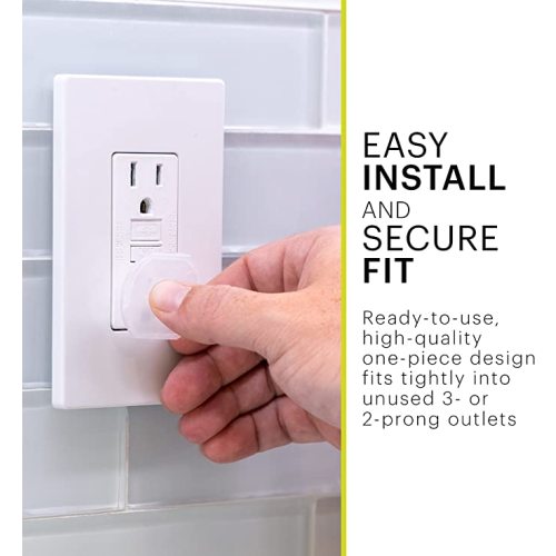 Safety Plastic Outlet Covers 30 Pk