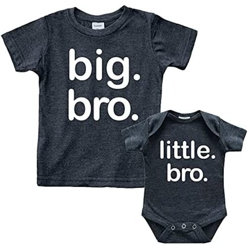 Big bro Little bro Shirts Big Brother Little Brother Shirt Lil Boys Matching Outfits