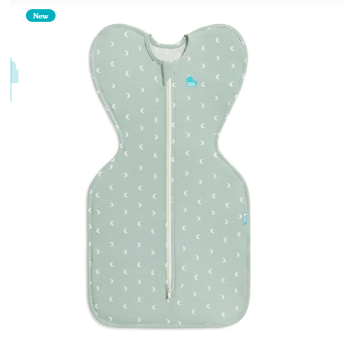 Swaddle Up™ 1.0 TOG Cotton Olive Moon