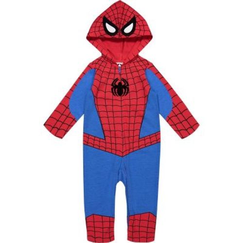 Marvel Avengers Captain America Zip Up Cosplay Coverall Toddler