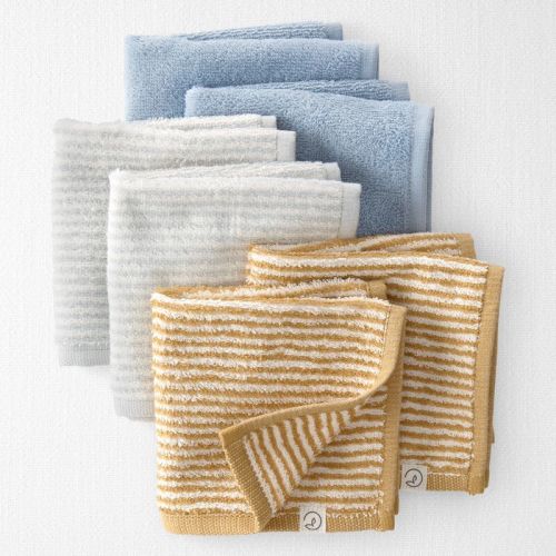 Multi Baby 6-Pack  Cotton Washcloths | skiphop.com